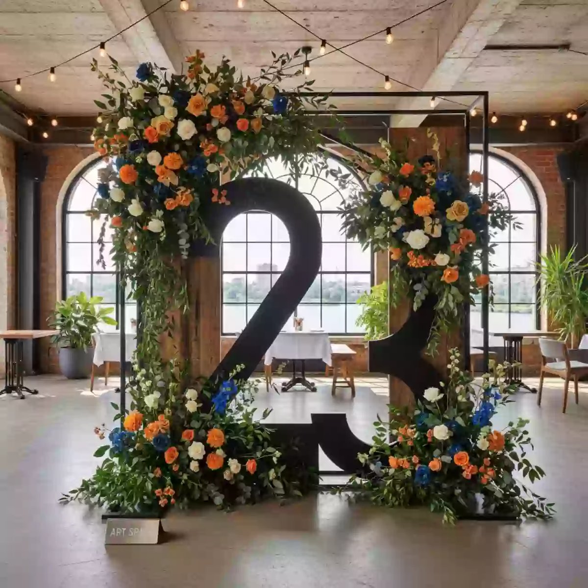 Аренда Арка флористическая № 23 в ресторане «Voda» — ART SPACE