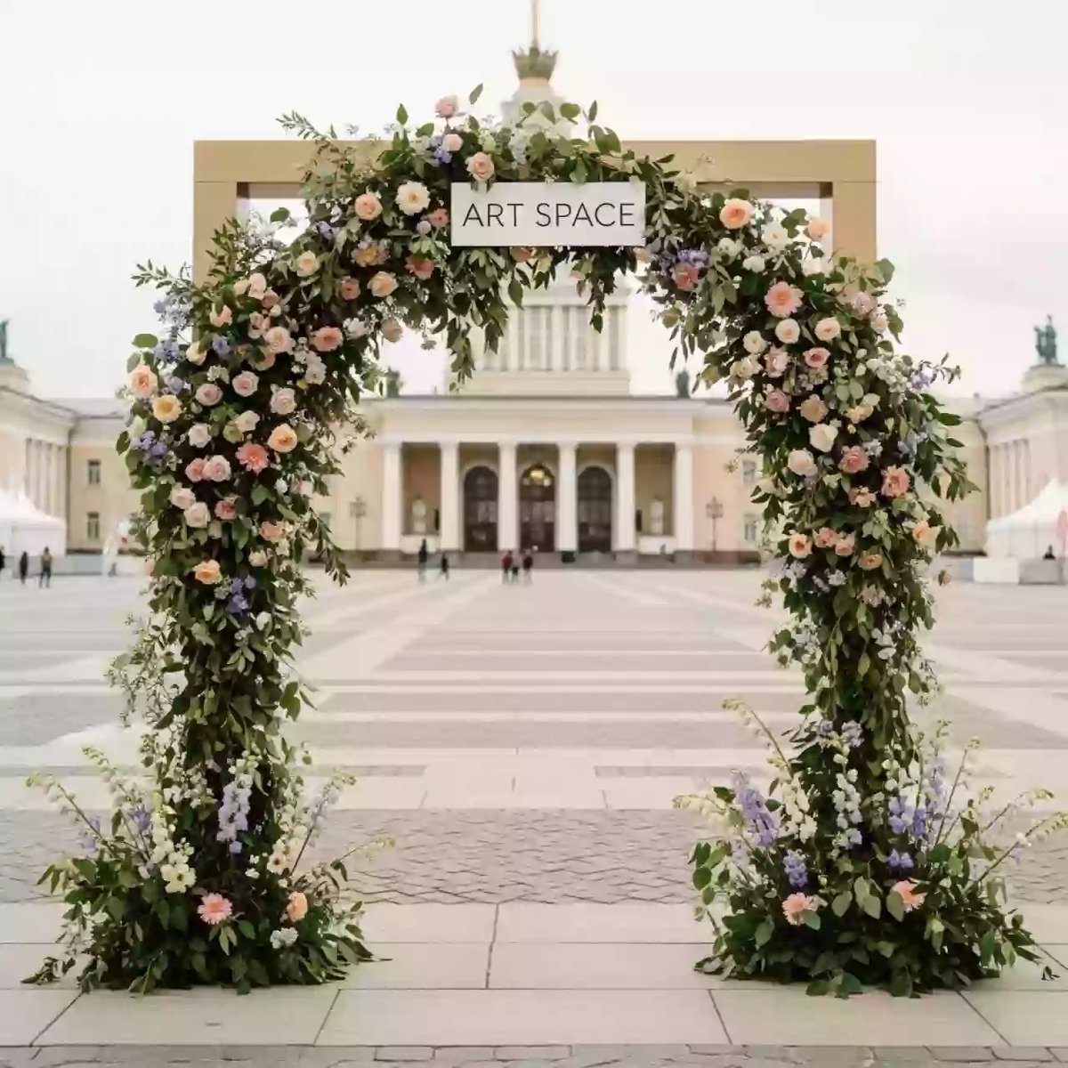 Аренда Арка флористическая № 3 на Медальной площади — ART SPACE