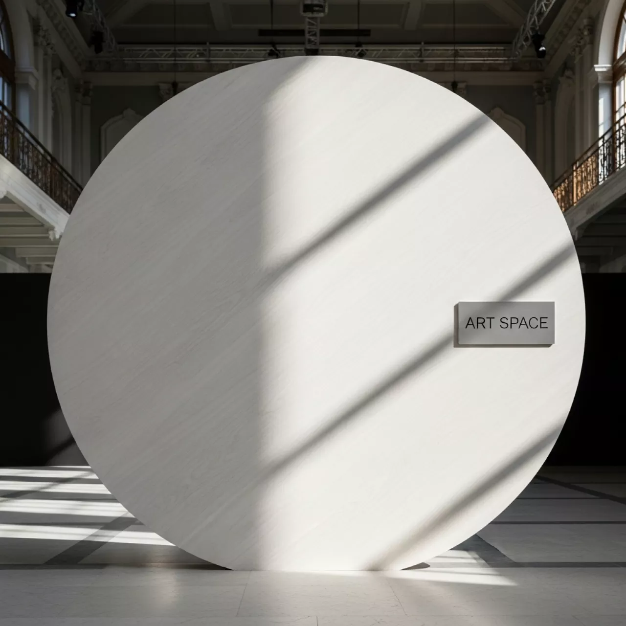 Аренда Арка круглая белая деревянная в Зимнем театре — ART SPACE