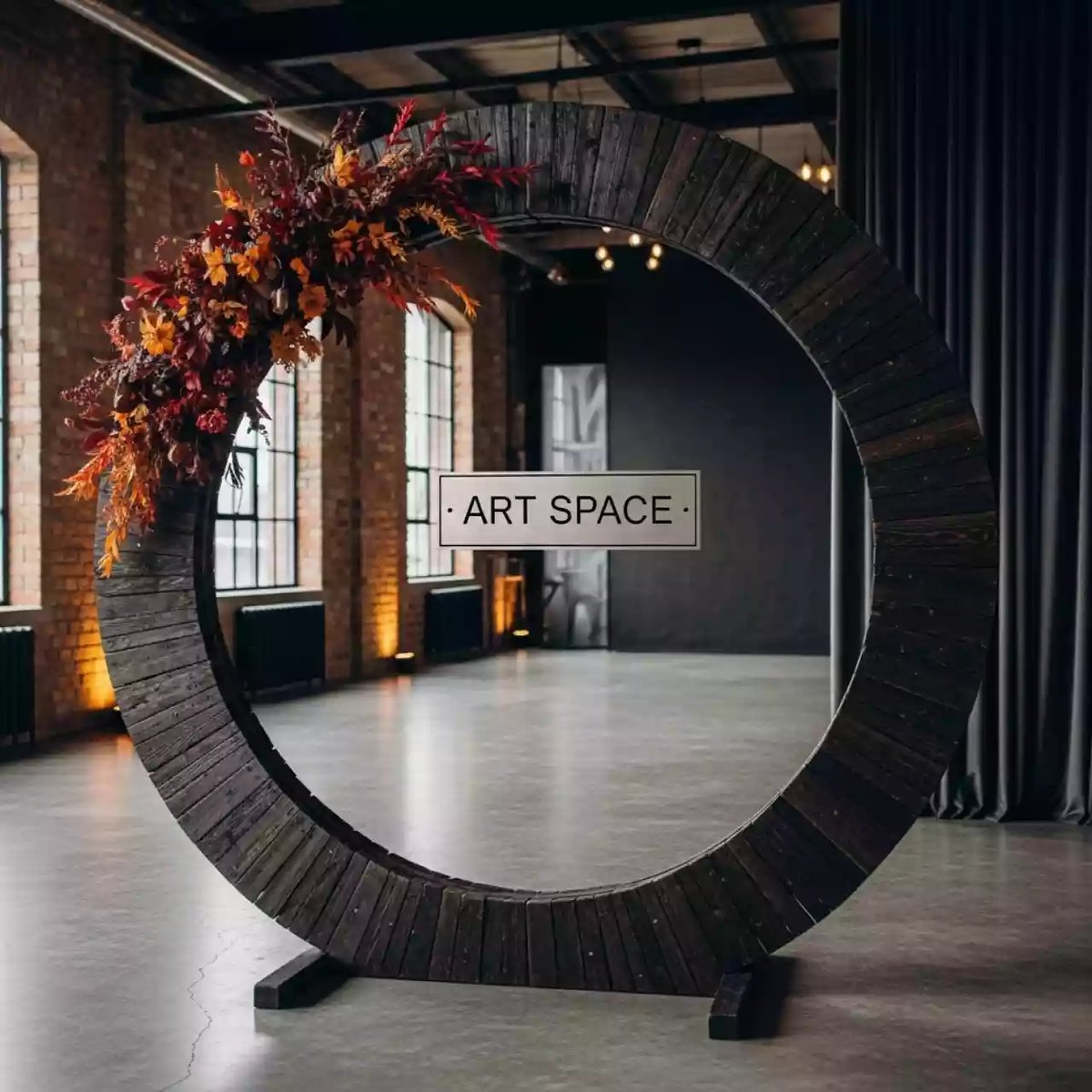 Аренда Арка круглая из дерева в лофте «Студия 21» — ART SPACE
