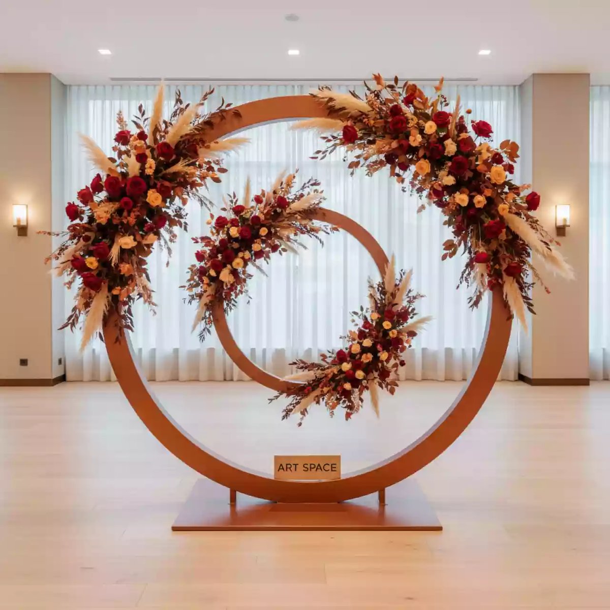 Аренда Арка круглая из трех колец в Mövenpick Hotel — ART SPACE