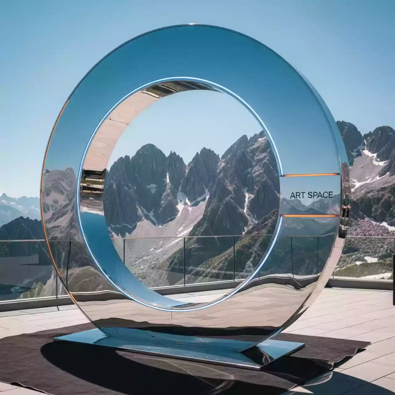 Аренда Арка круглая зеркальная в Novotel Resort — ART SPACE