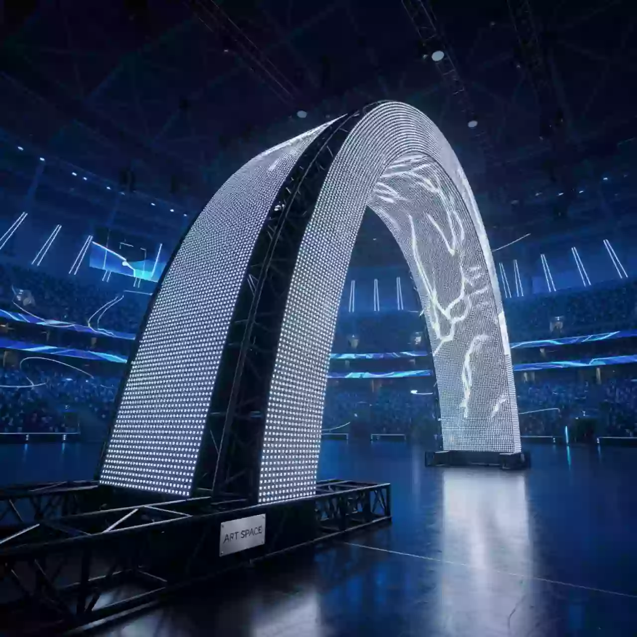 Аренда Арка LED Involight 300T в VK Stadium Sirius — ART SPACE