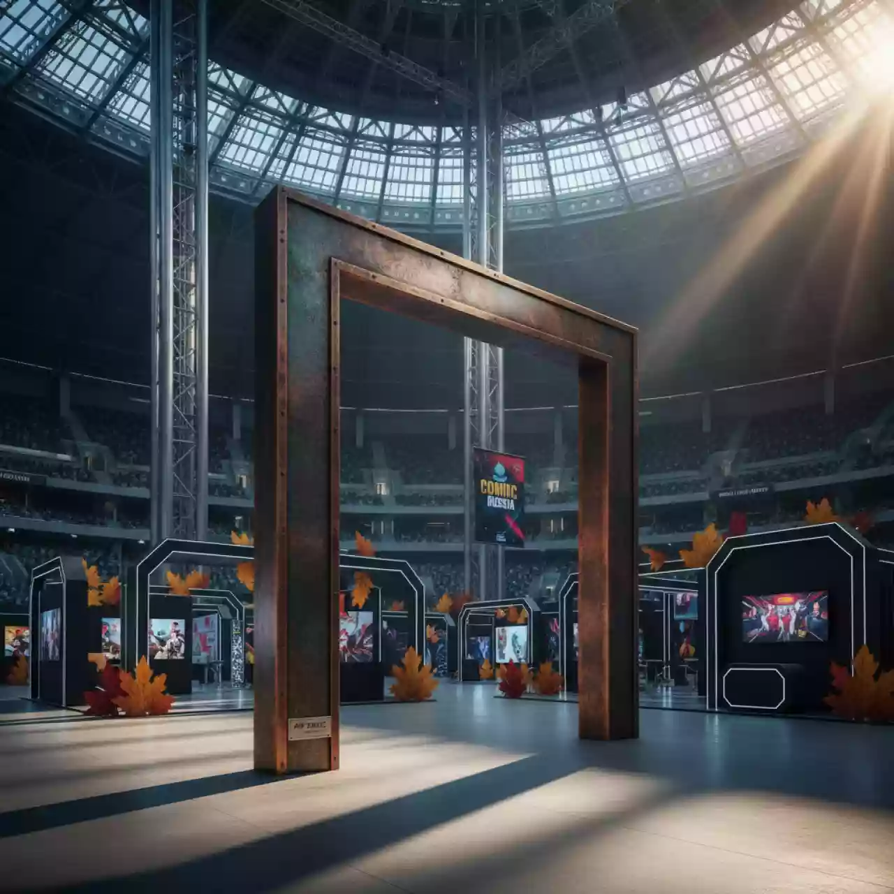 Аренда Арка прямоугольная антик в ледовом дворце «Большой» — ART SPACE