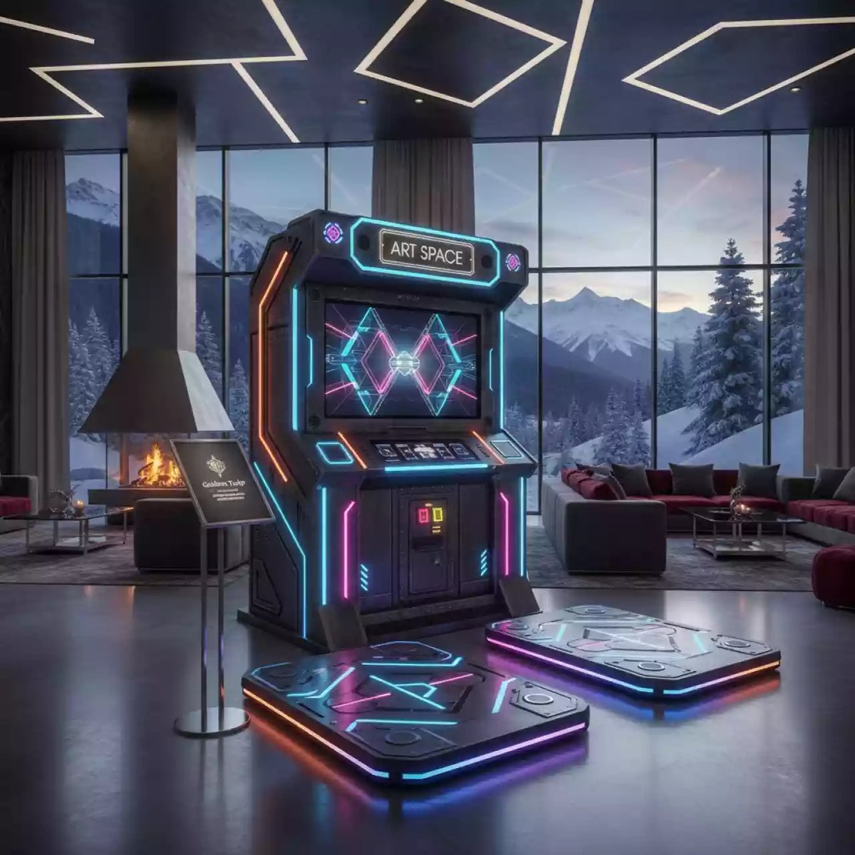 Аренда Аркада Степ в Golden Tulip Rosa Khutor — ART SPACE