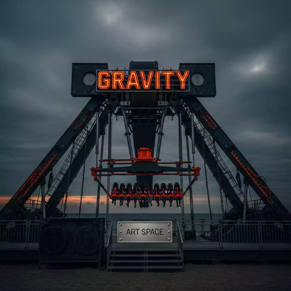 Аренда Аттракцион Гравитация на пляже «Ривьера» — ART SPACE