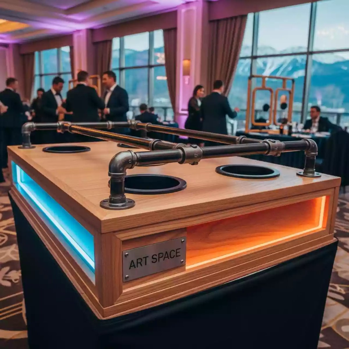 Аренда Аттракцион командный в Radisson Hotel Rosa Khutor — ART SPACE