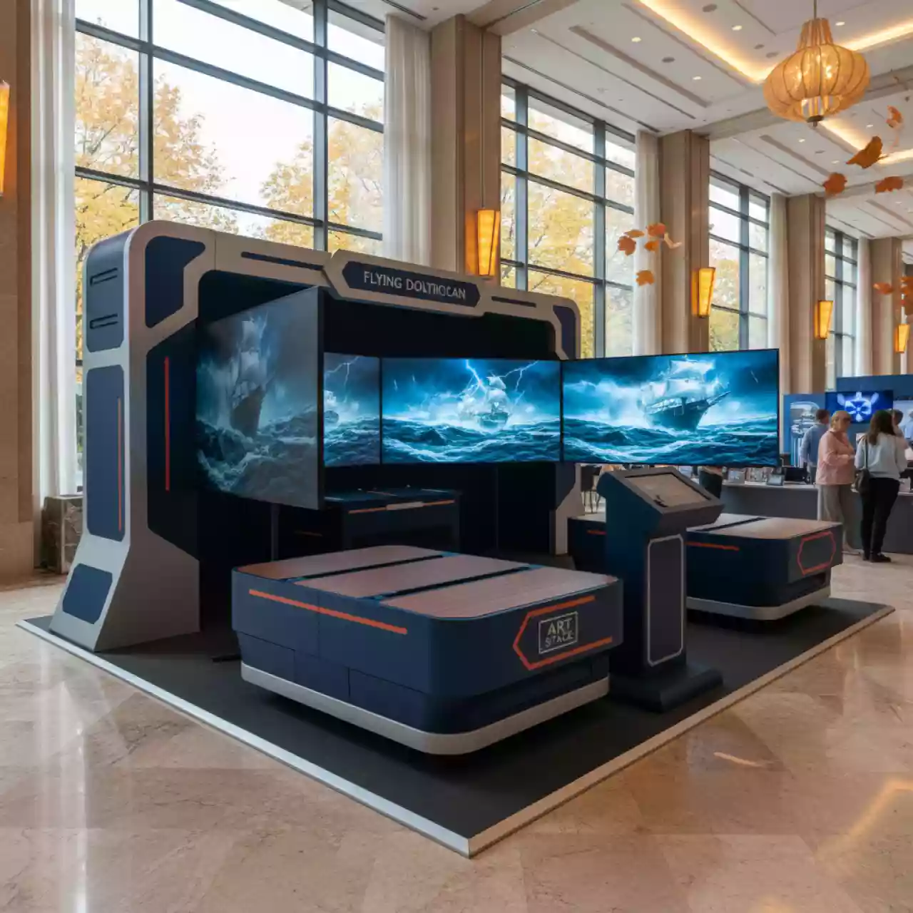 Аренда Аттракцион Летучий голландец в Mövenpick Hotel — ART SPACE