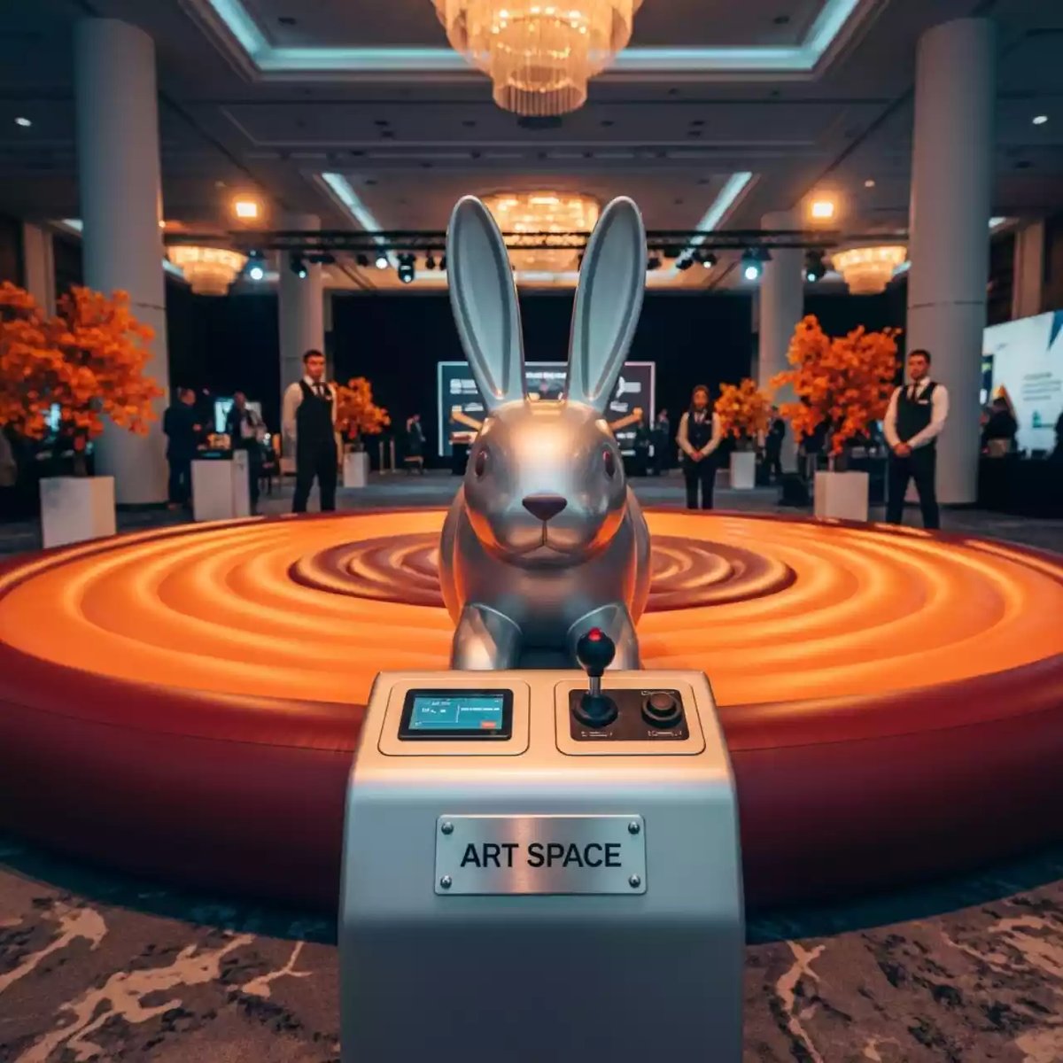 Аренда Аттракцион родео Кролик в Radisson Blu Resort & Congress Centre — ART SPACE