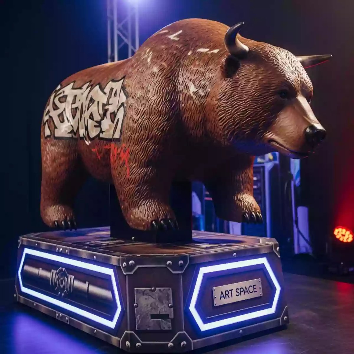 Аренда Аттракцион родео Медведь в Karat Resort — ART SPACE
