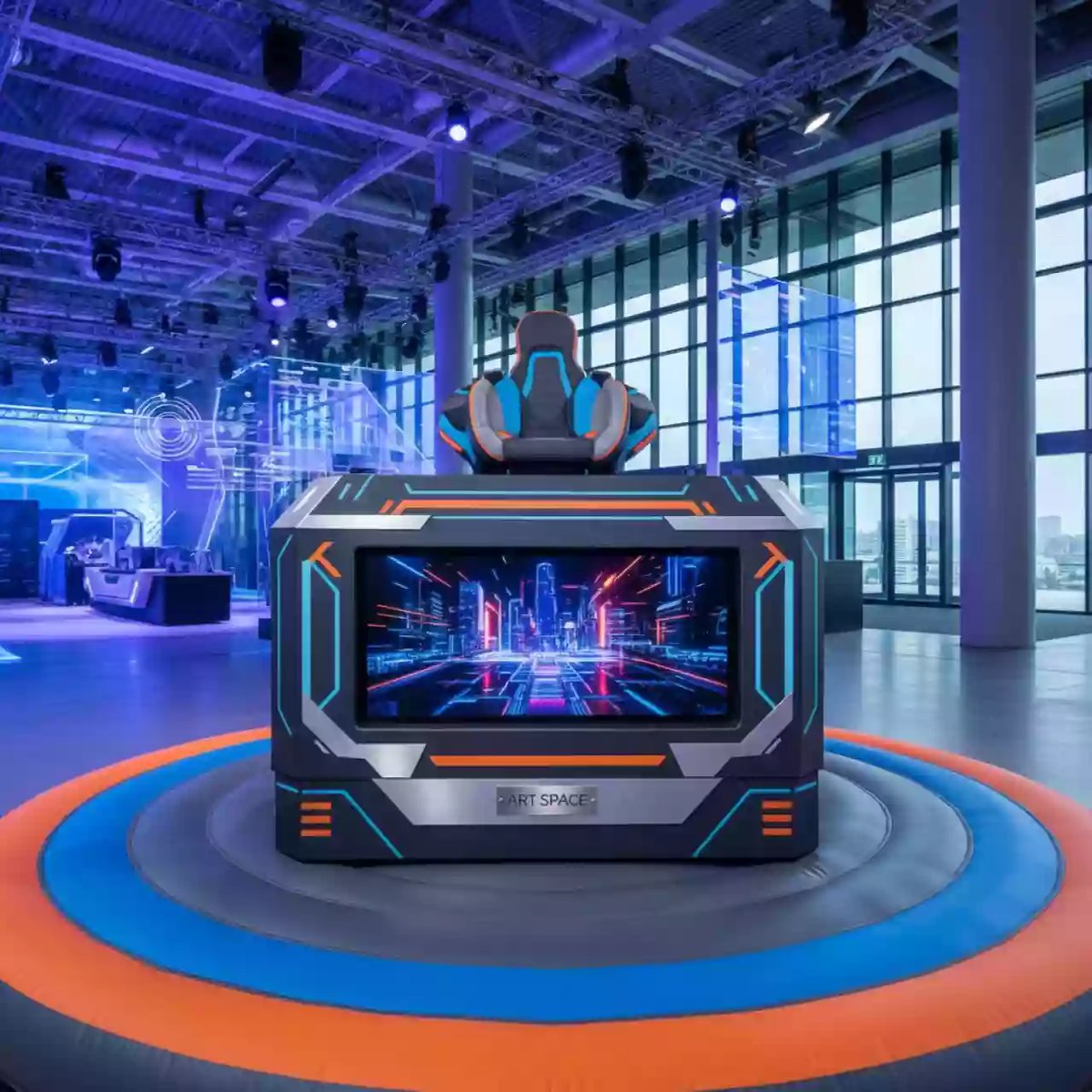 Аренда Аттракцион родео "Печка" в Bridge Resort — ART SPACE