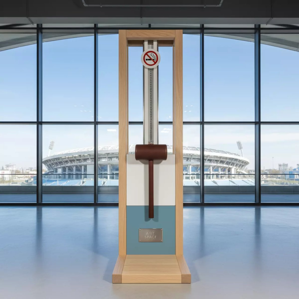 Аренда Аттракцион Силомер не курить СССР на арене «Фишт» — ART SPACE