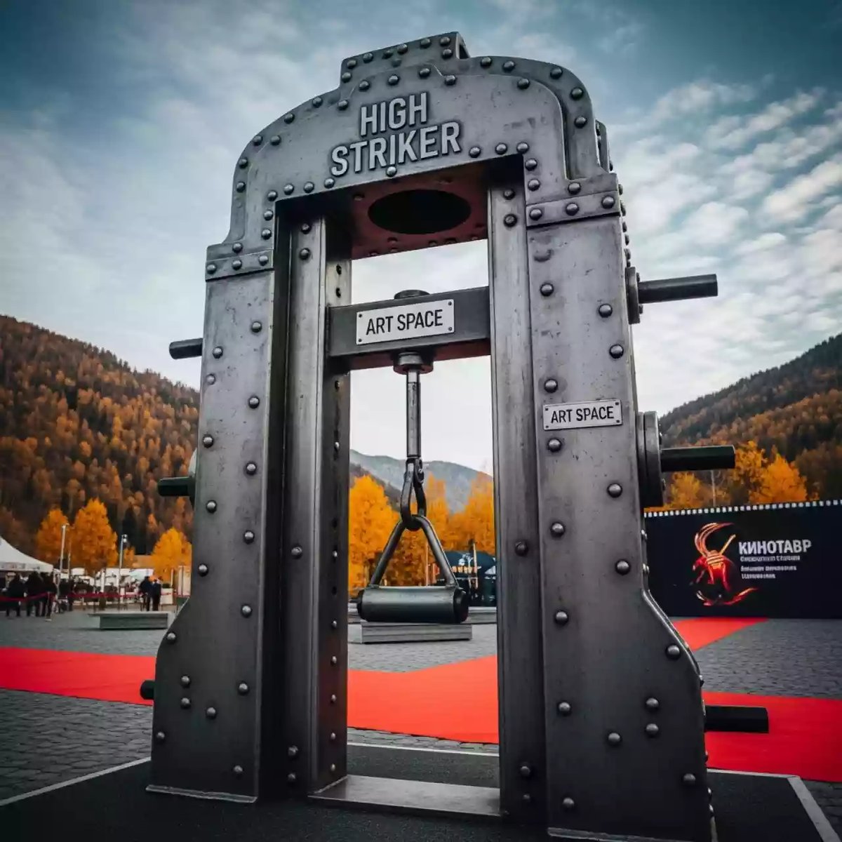 Аренда Аттракцион Силомер в этно-парке «Моя Россия» — ART SPACE