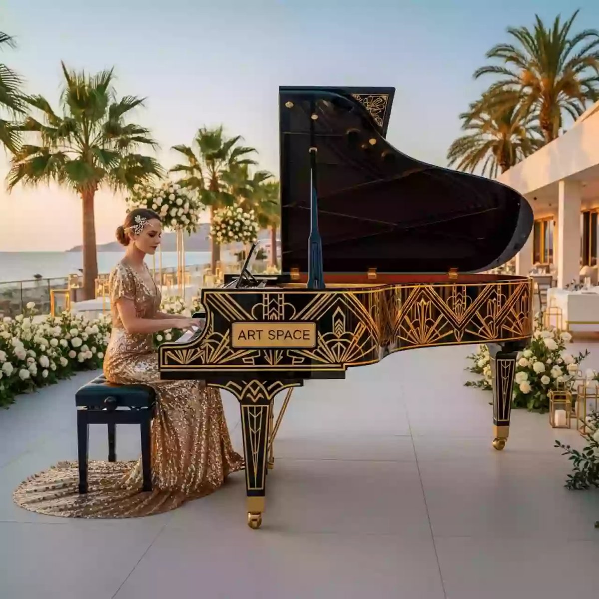 Аренда Аттракцион Живое пианино в Radisson Blu Resort & Congress Centre — ART SPACE