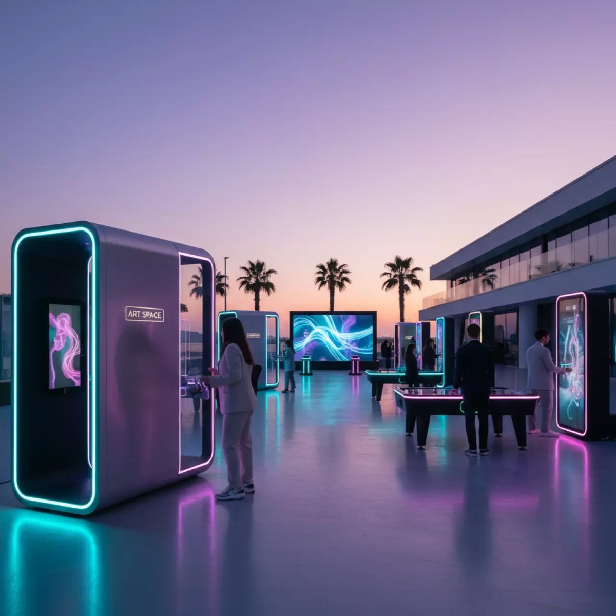 Аренда Аттракционы и игры на школьный выпускной в Bridge Resort — ART SPACE