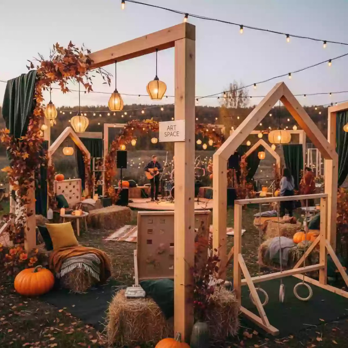 Аренда Аттракционы к Дню нефтяника в ресторане «Brunello» — ART SPACE