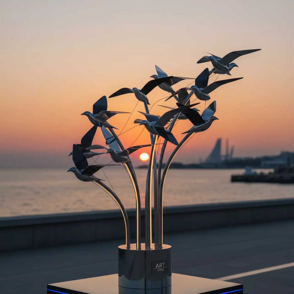 Аренда Аттракционы "Летающие птицы" на Имеретинской набережной — ART SPACE