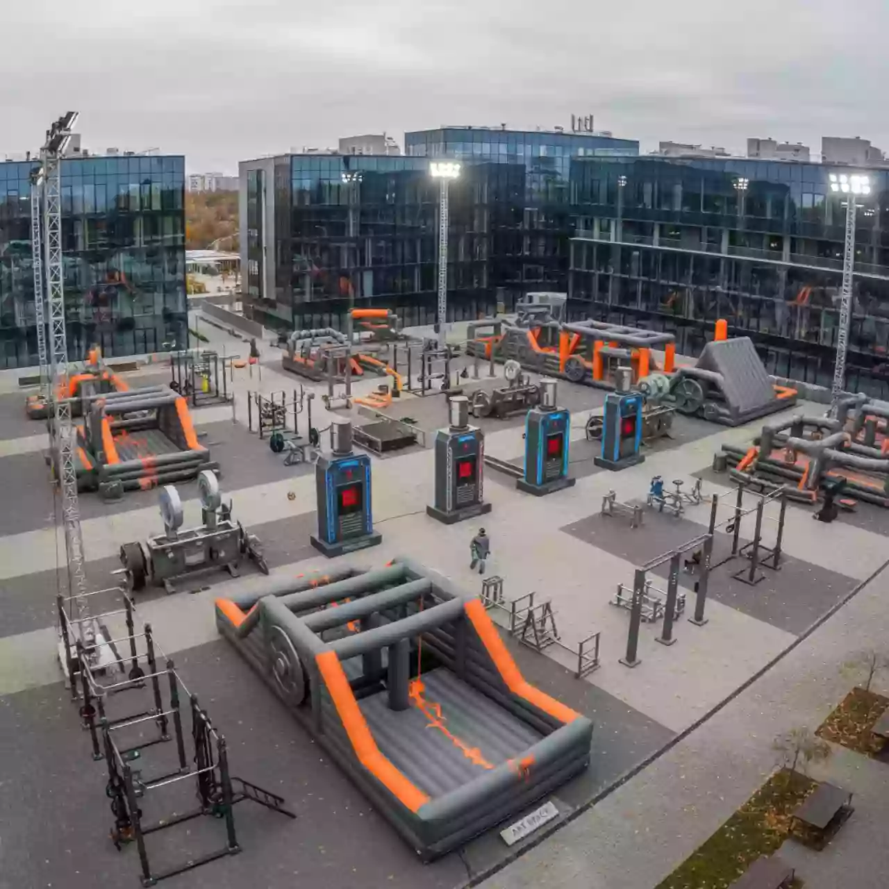 Аренда Аттракционы на День металлурга в Gamma Sirius — ART SPACE