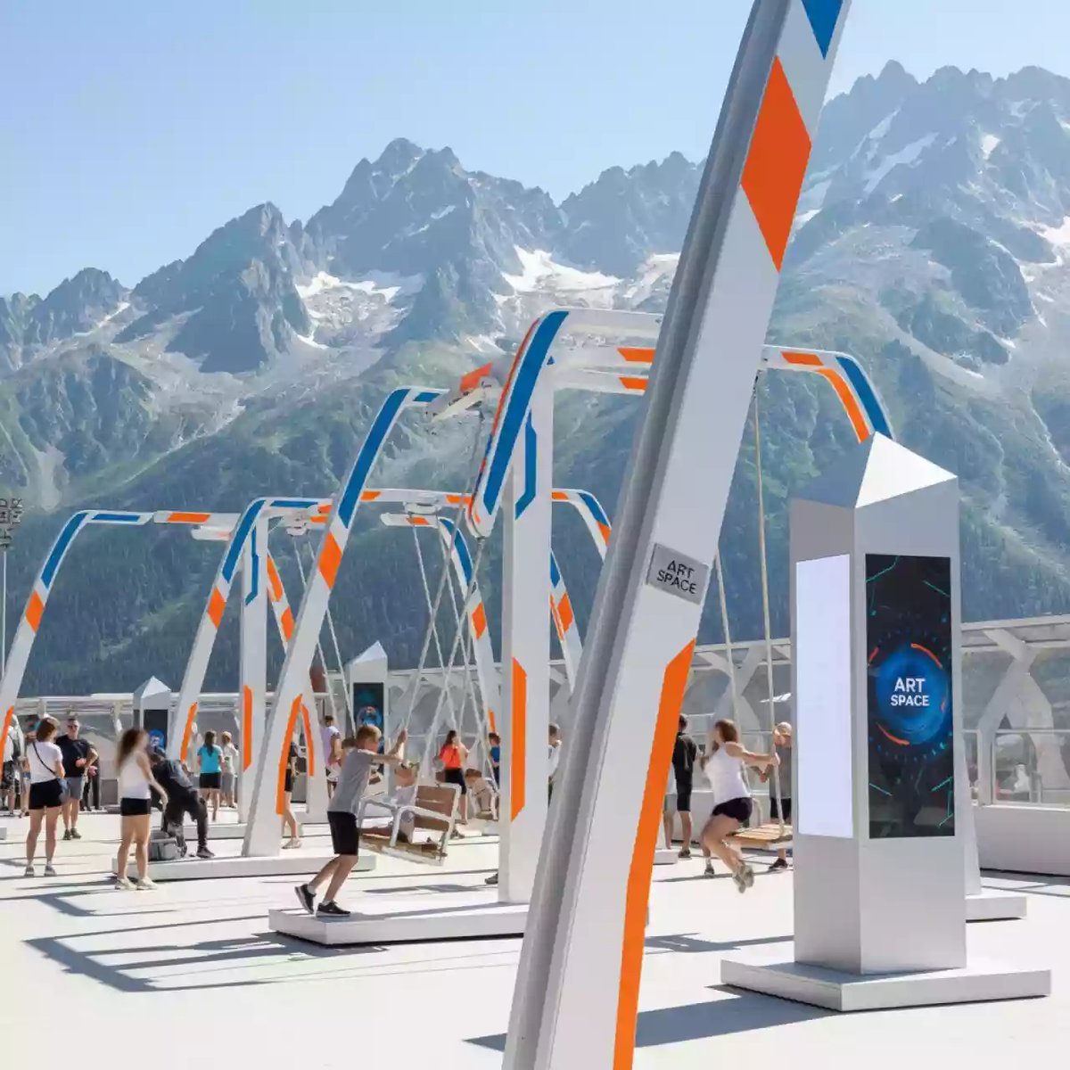 Аренда Аттракционы на Масленицу на курорте «Газпром» (Альпика) — ART SPACE