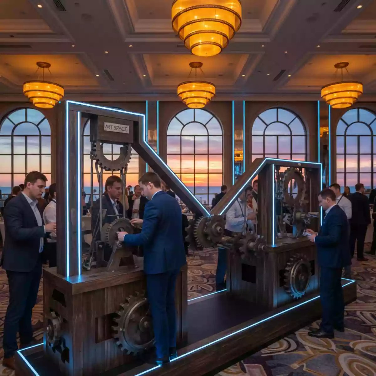 Аренда Аттракционы на праздник в Pullman Sochi Centre — ART SPACE