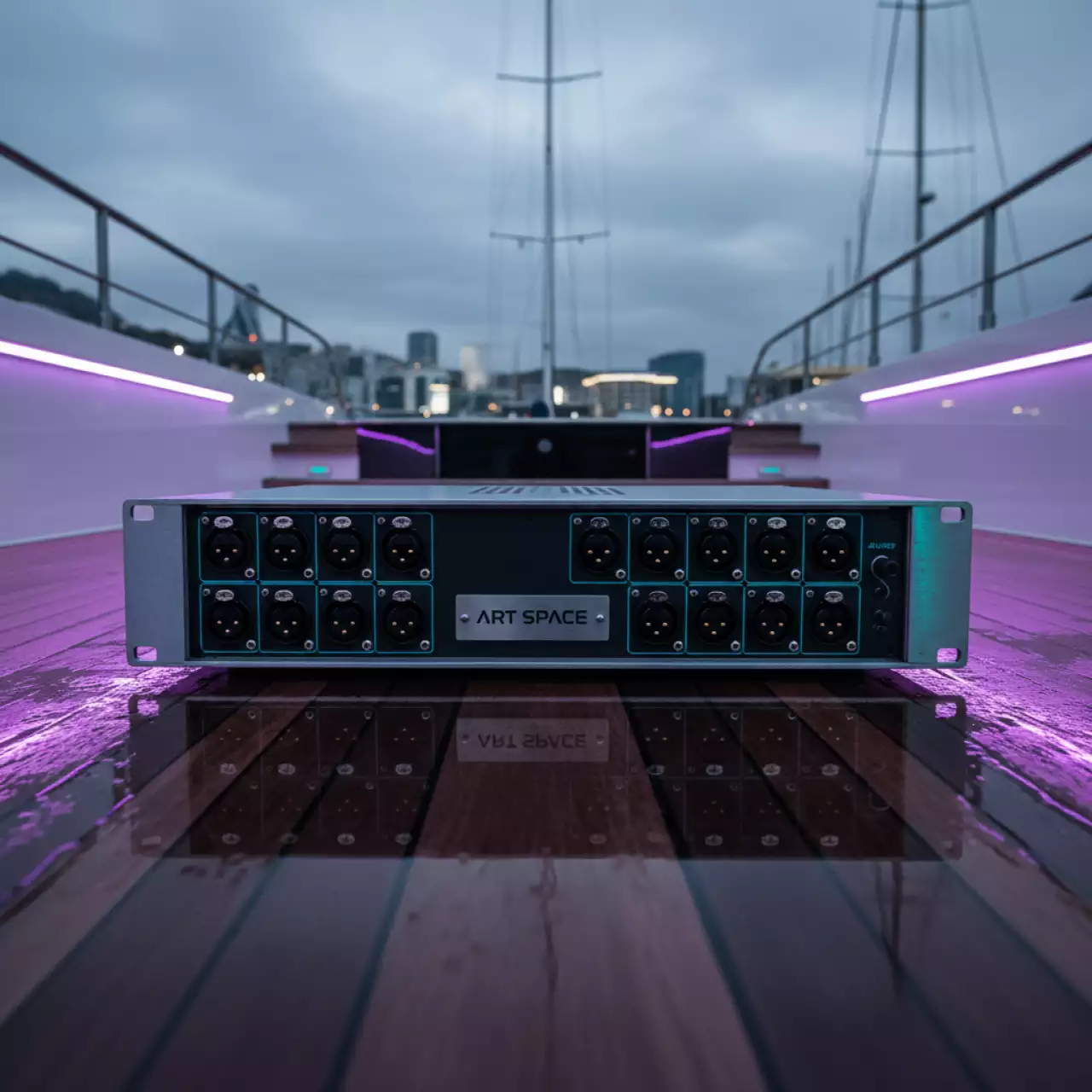 Аренда Аудиобокс AR 2412 на VIP-яхте (Имеретинский порт) — ART SPACE