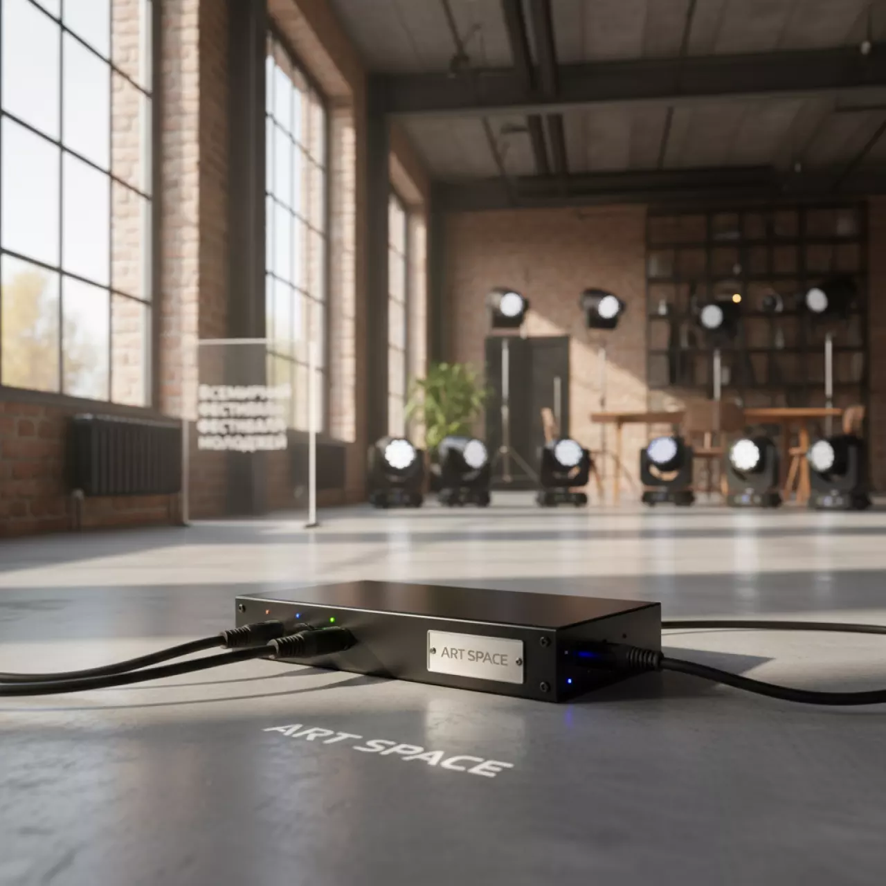 Аренда Аудиосплиттер для линий DMX 512 1x4 в лофте «Студия 21» — ART SPACE