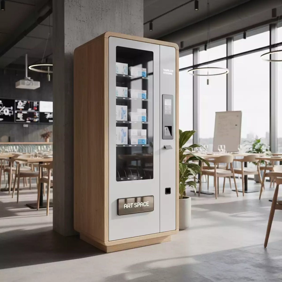 Аренда Автомат для масок и перчаток в ресторане «Высота 5642» — ART SPACE