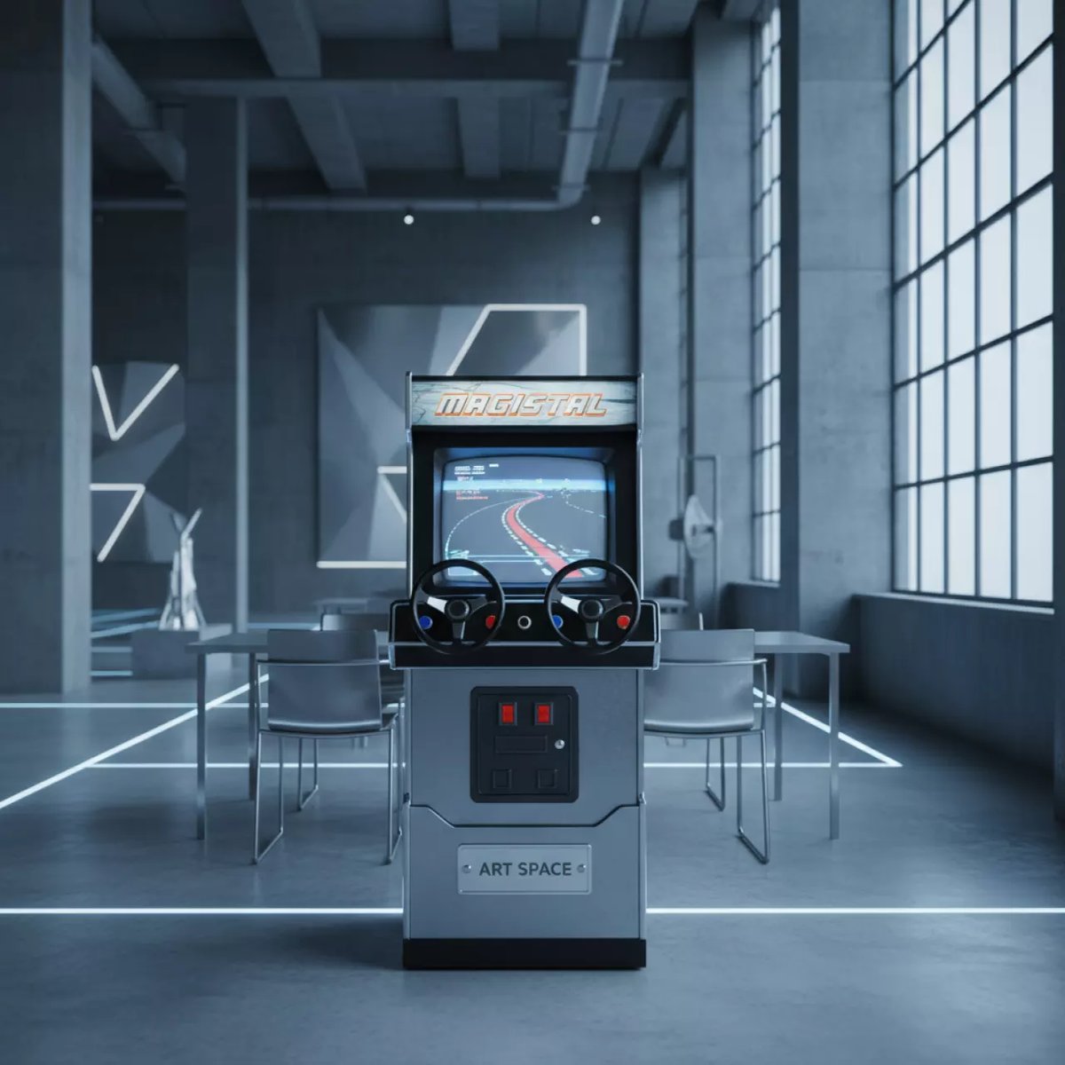 Аренда Автомат игровой Магистраль СССР на 2 игрока в санатории «Русь» — ART SPACE