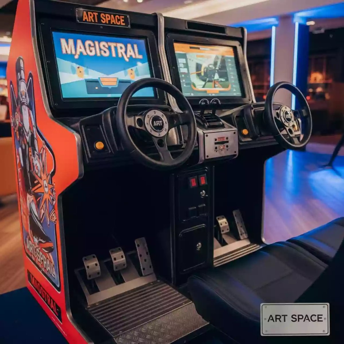 Аренда Автомат игровой Магистраль в Novotel Resort — ART SPACE