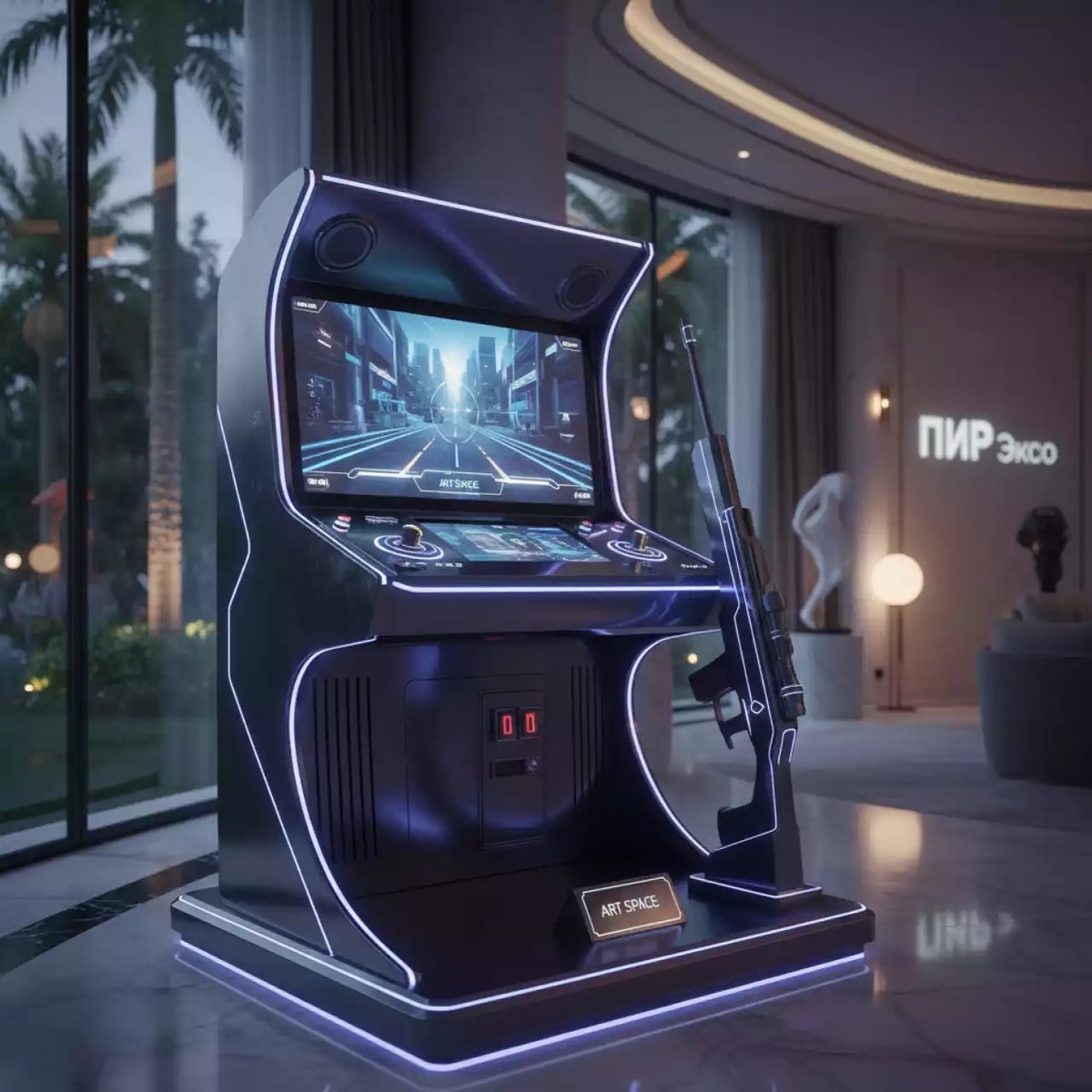 Аренда Автомат игровой Снайпер на вилле «Анна» — ART SPACE