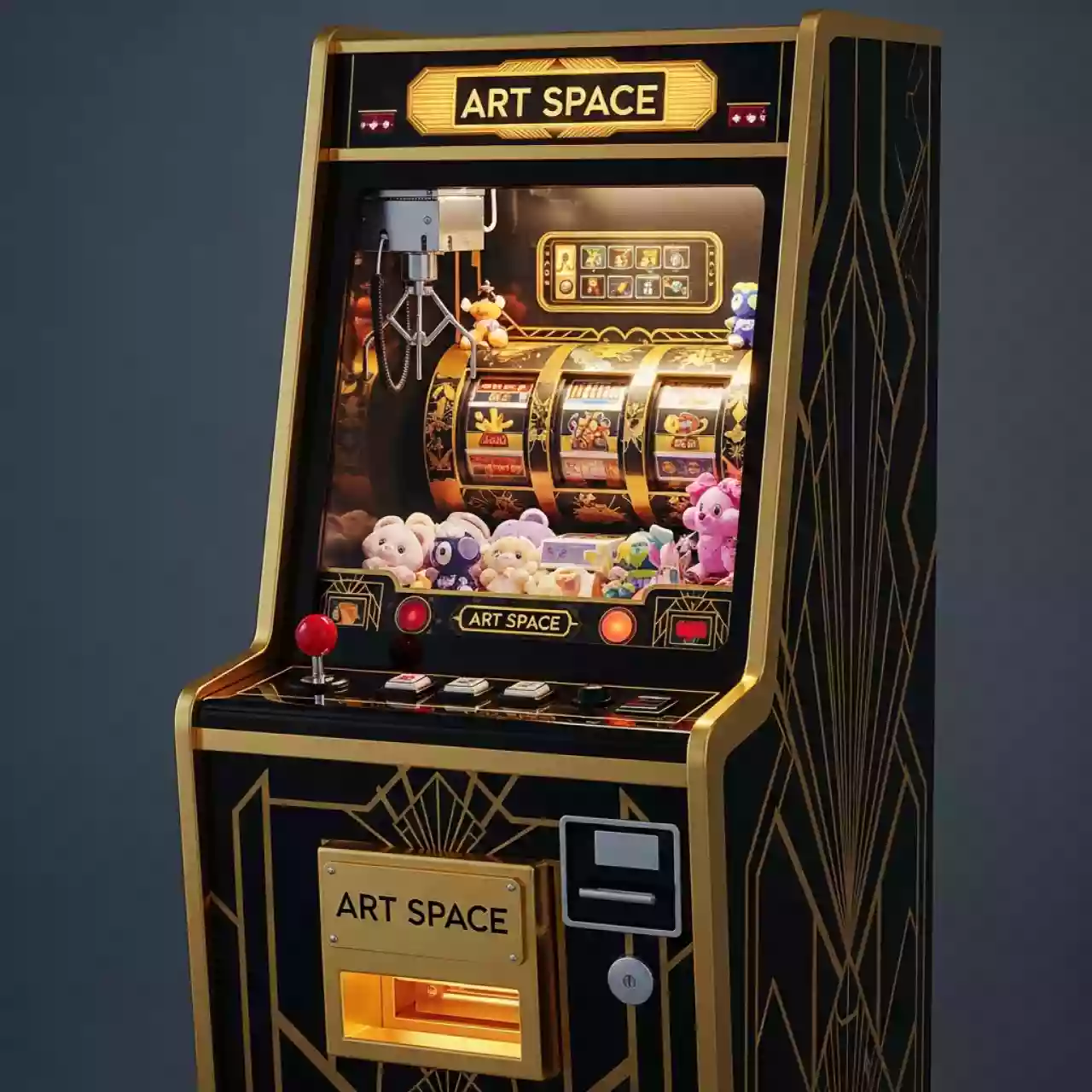 Аренда Автомат с игрушками Казино Skypark Sochi — ART SPACE