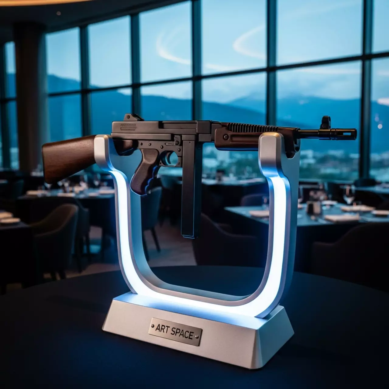 Аренда Автомат Томпсона в ресторане «Высота 5642» — ART SPACE