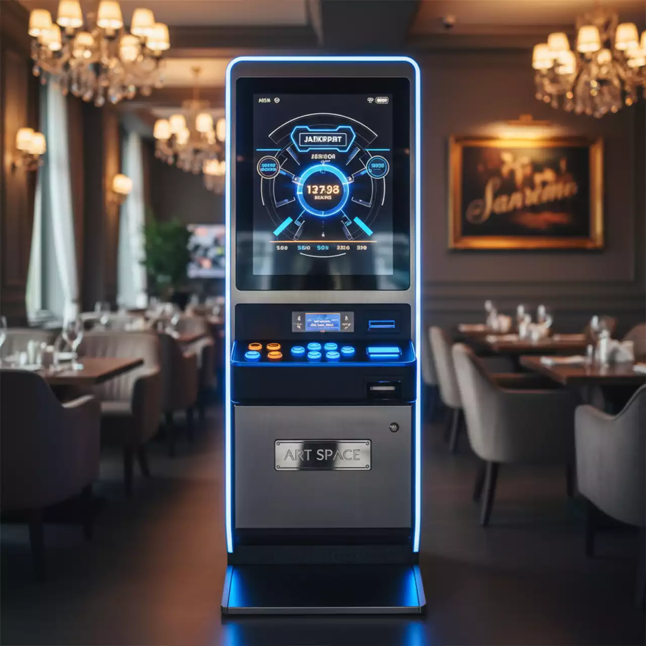 Аренда Автомата игровой Лотереи в ресторане «Sanremo» — ART SPACE