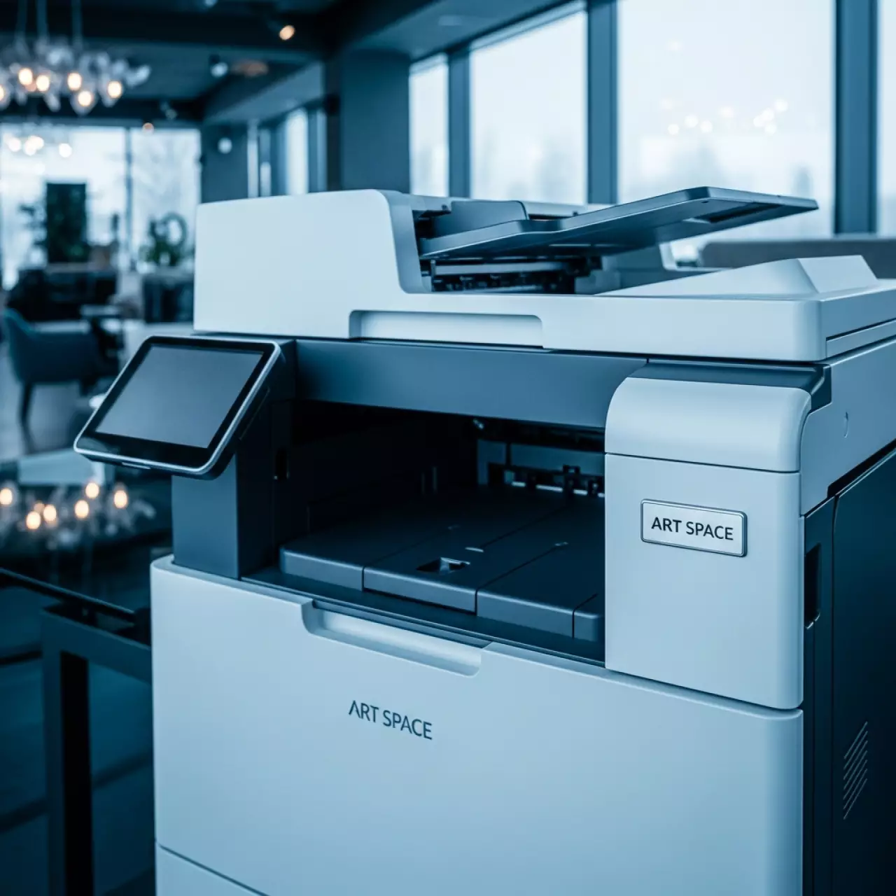 Аренда Автоподатчик DF 500 для МФУ Sindoh N511 N512 в ресторане «Паруса» — ART SPACE