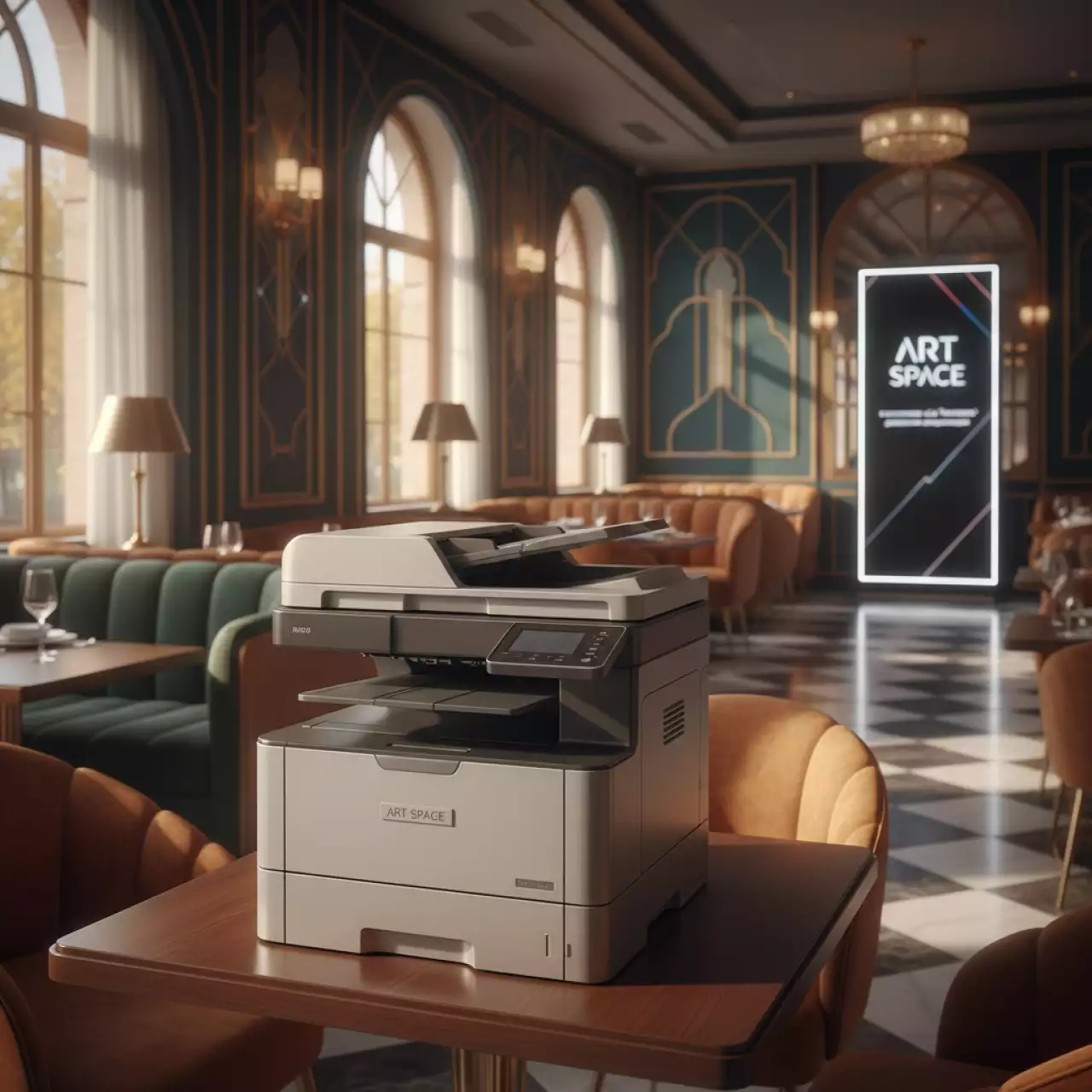 Аренда Автоподатчик реверсивный Konica Minolta DF 632 для C251i C301i C361i в ресторане «La Terrazza» — ART SPACE