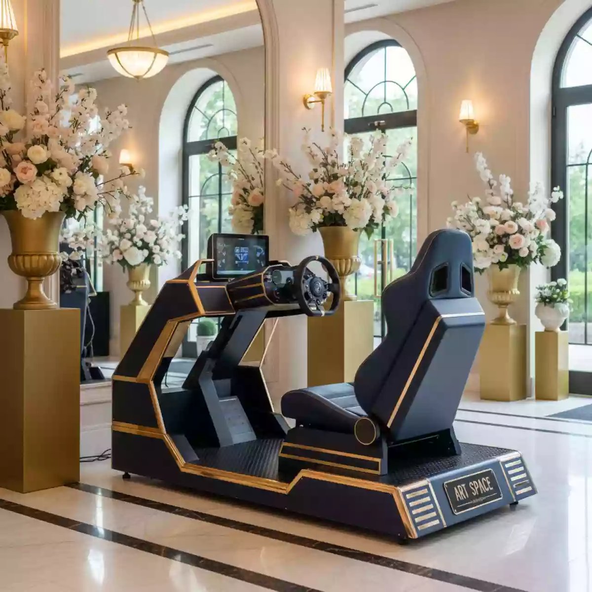 Аренда Автосимулятор VR в Boutique Hotel PORTUM 1905 — ART SPACE