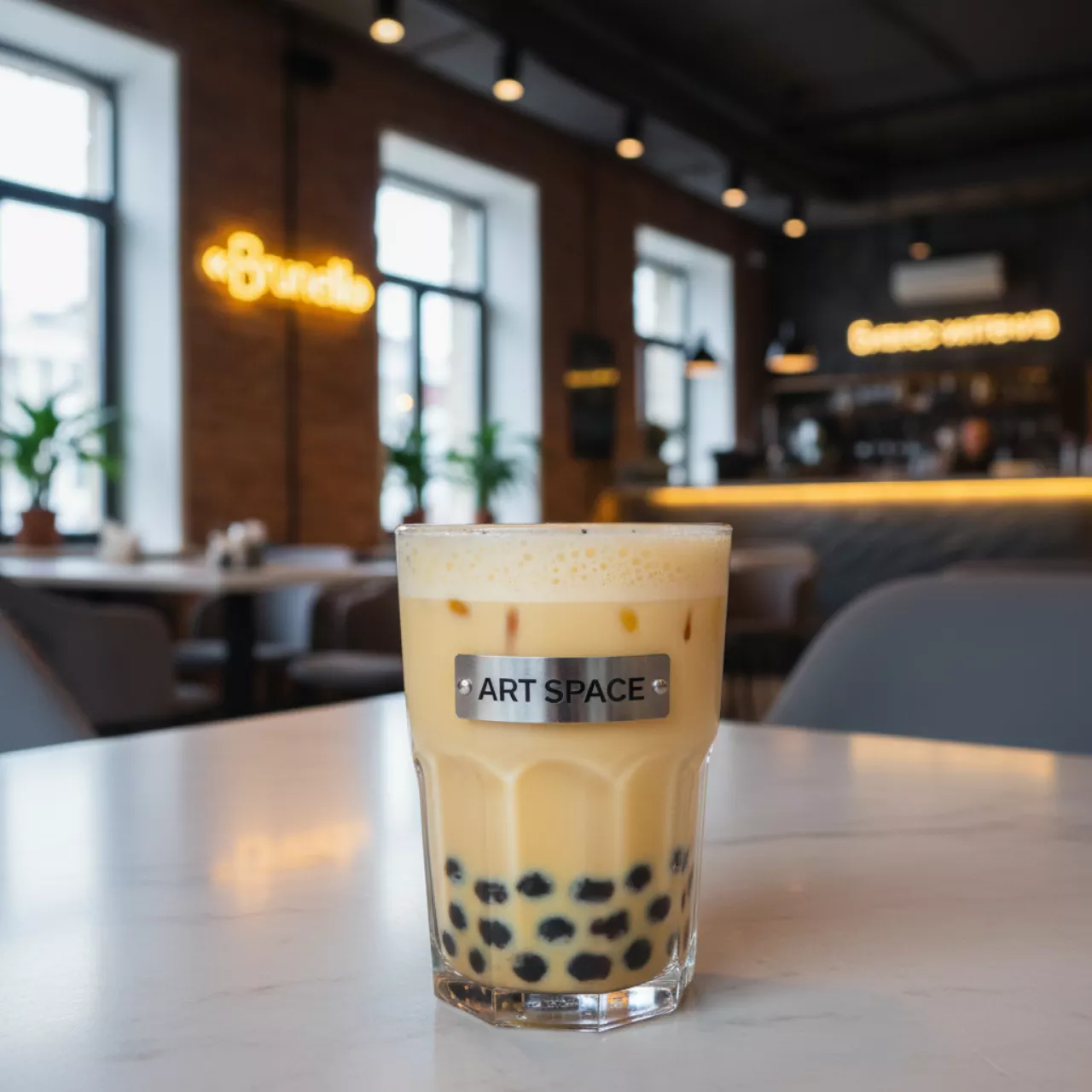 Аренда Бабл ти жасмин и маракуйя в ресторане «Brunello» — ART SPACE