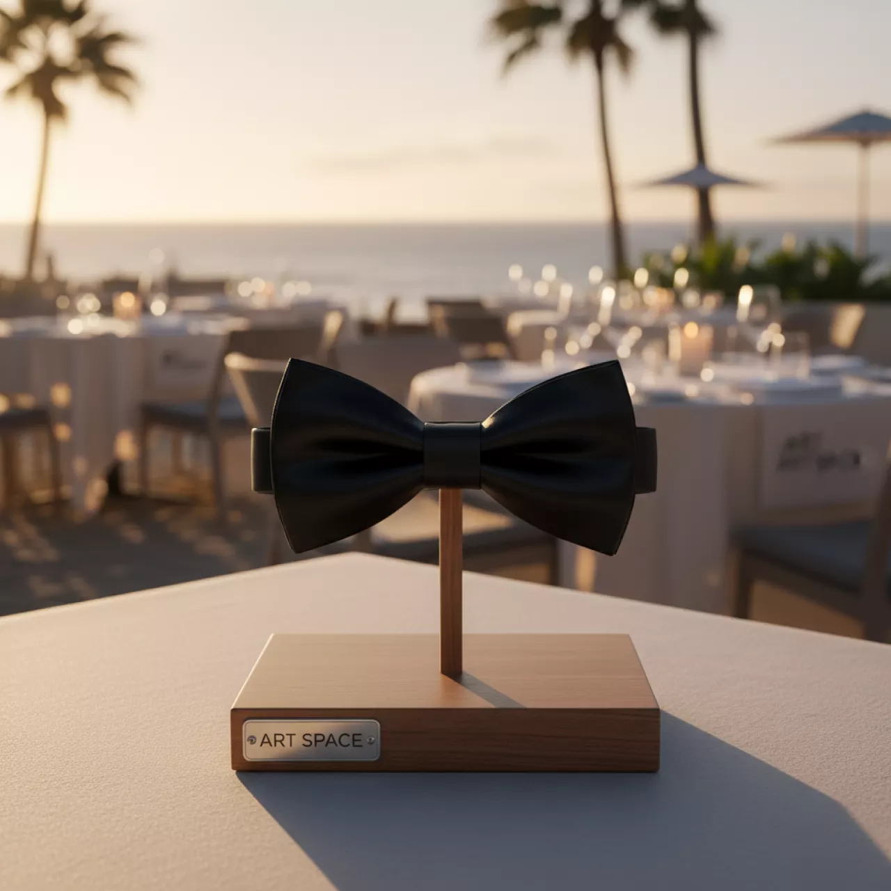 Аренда Бабочка черная для официанта в пляжном клубе Del Mar — ART SPACE