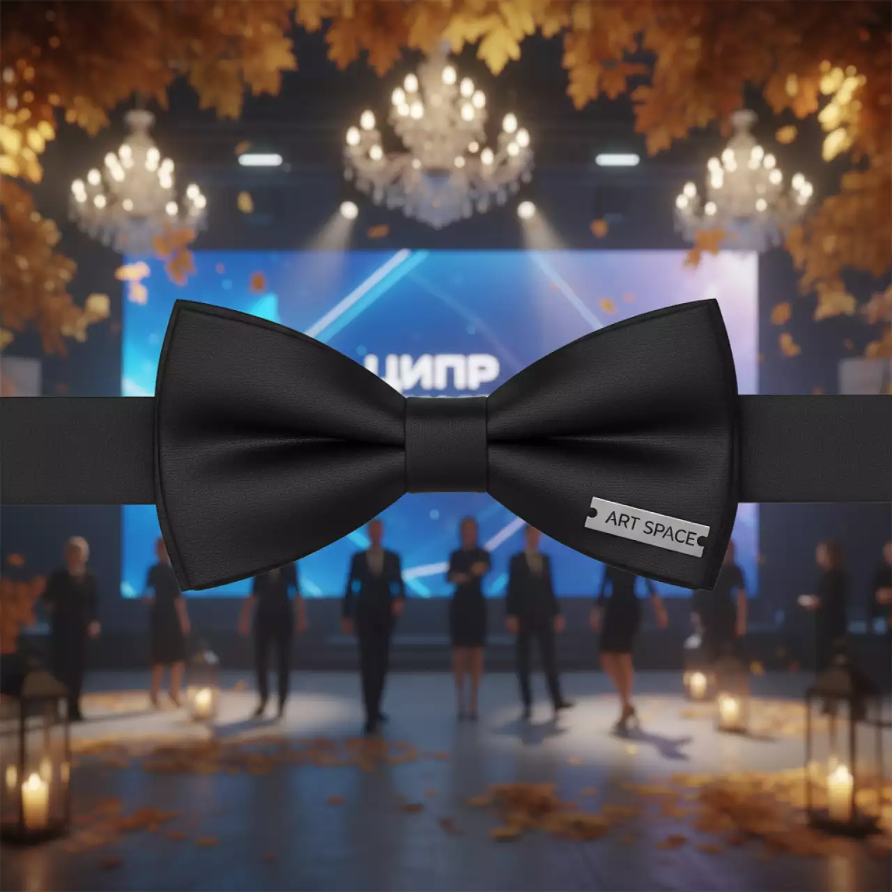 Аренда Бабочка официанта черная R4E 0066 в Gamma Sirius — ART SPACE