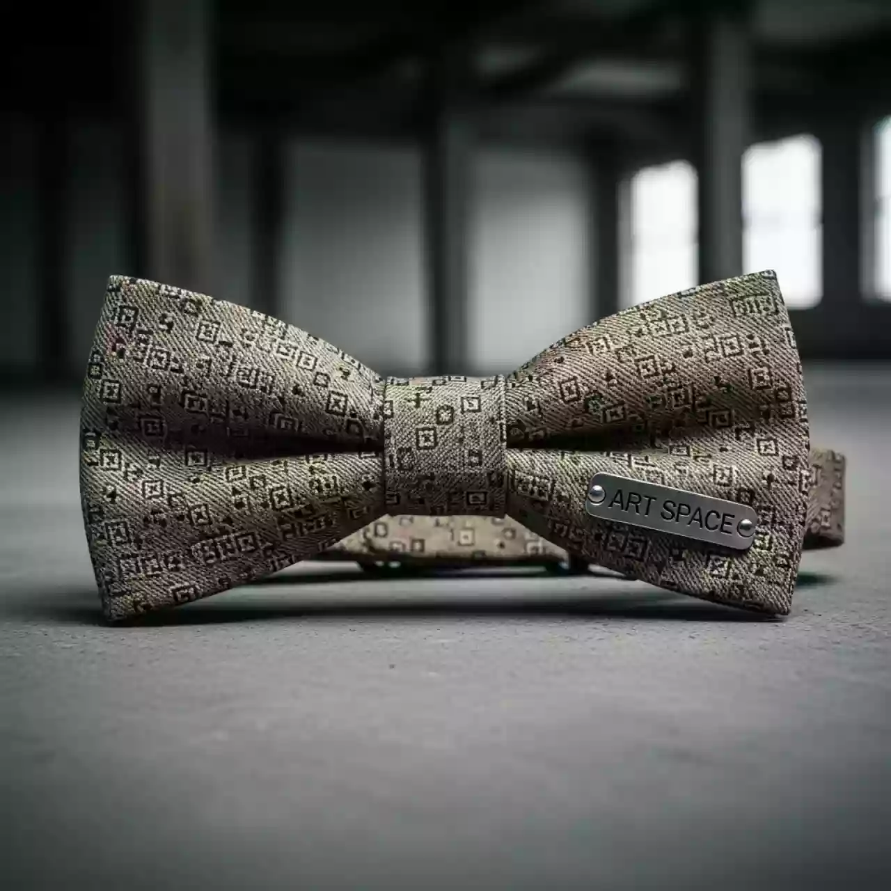 Аренда Бабочка официанта VIP цвета хаки с узором R4E 0052 в Маринс Парк Отеле — ART SPACE