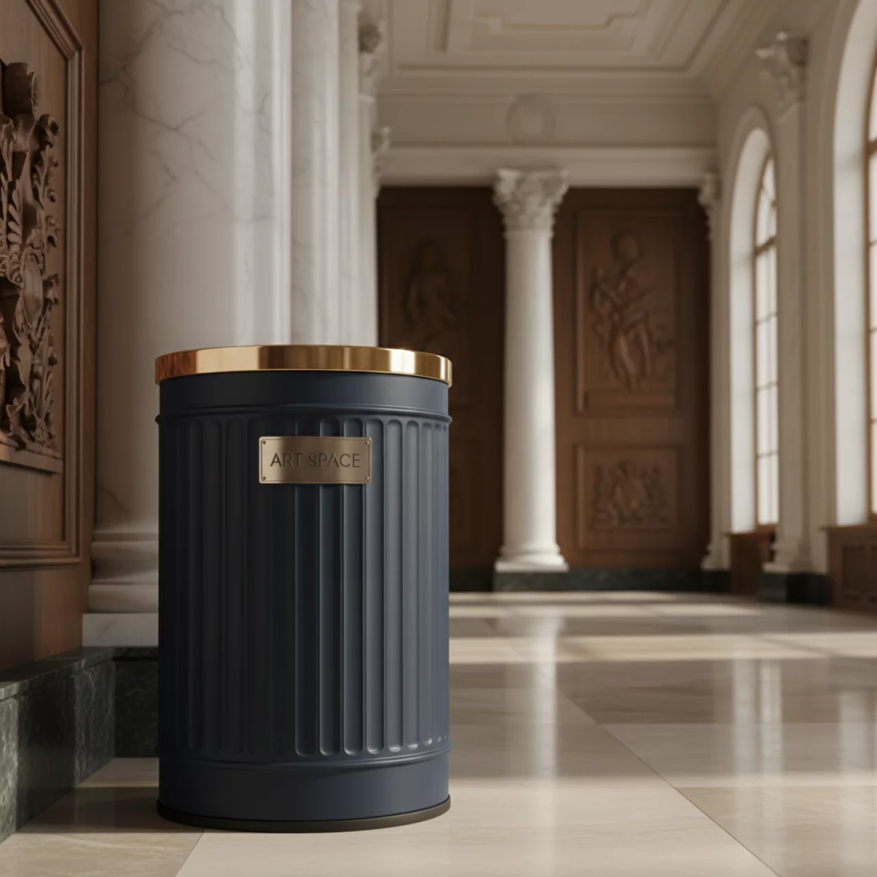 Аренда Бак мусорный 90 л в Зале органной и камерной музыки — ART SPACE