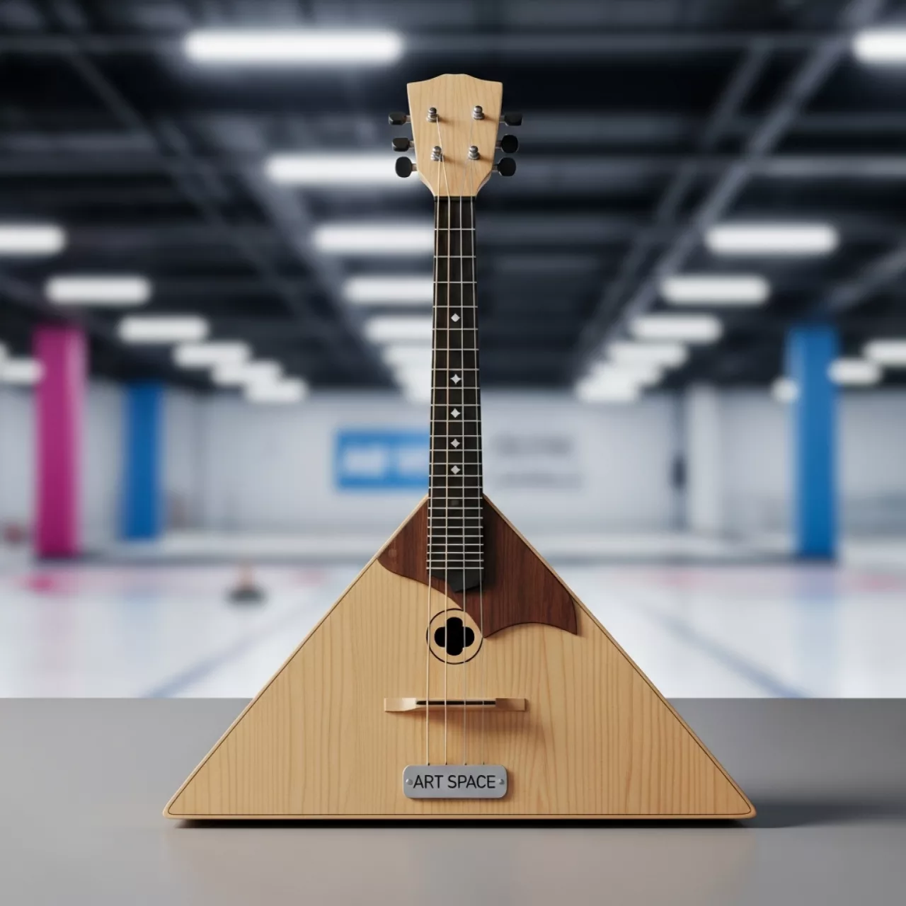 Аренда Балалайка маленькая в Керлинговом центре «Ледяной куб» — ART SPACE