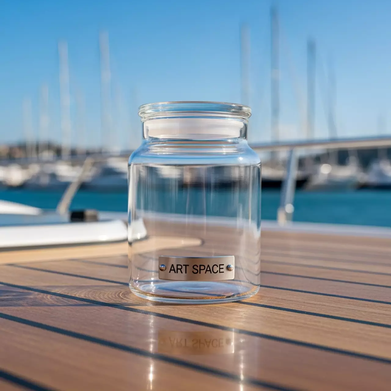 Аренда Банка с крышкой D 8,5 см 130 мл на VIP-яхте (Имеретинский порт) — ART SPACE