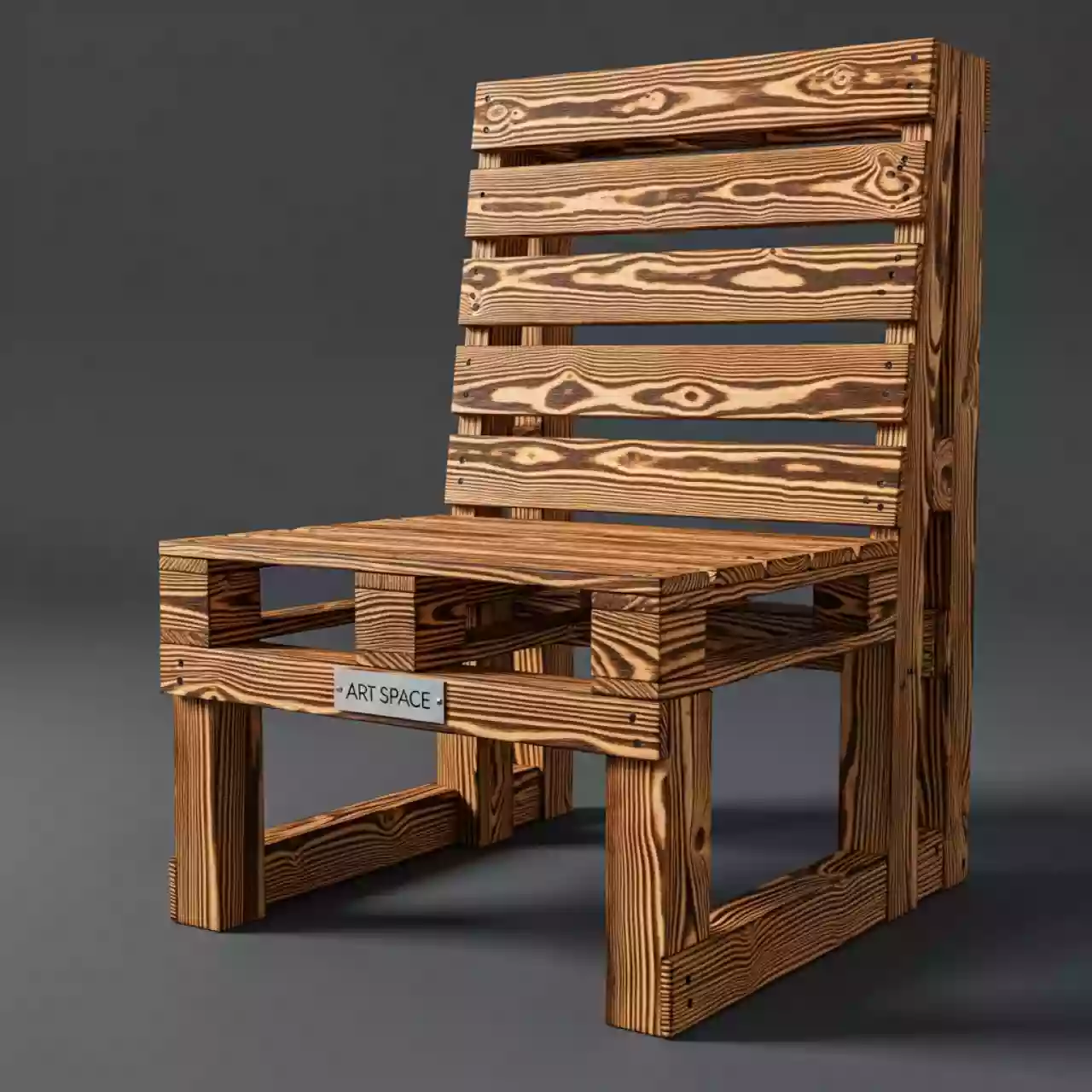 Аренда Банкетка из паллет обожженное дерево в Swissôtel Resort Sochi Kamelia — ART SPACE