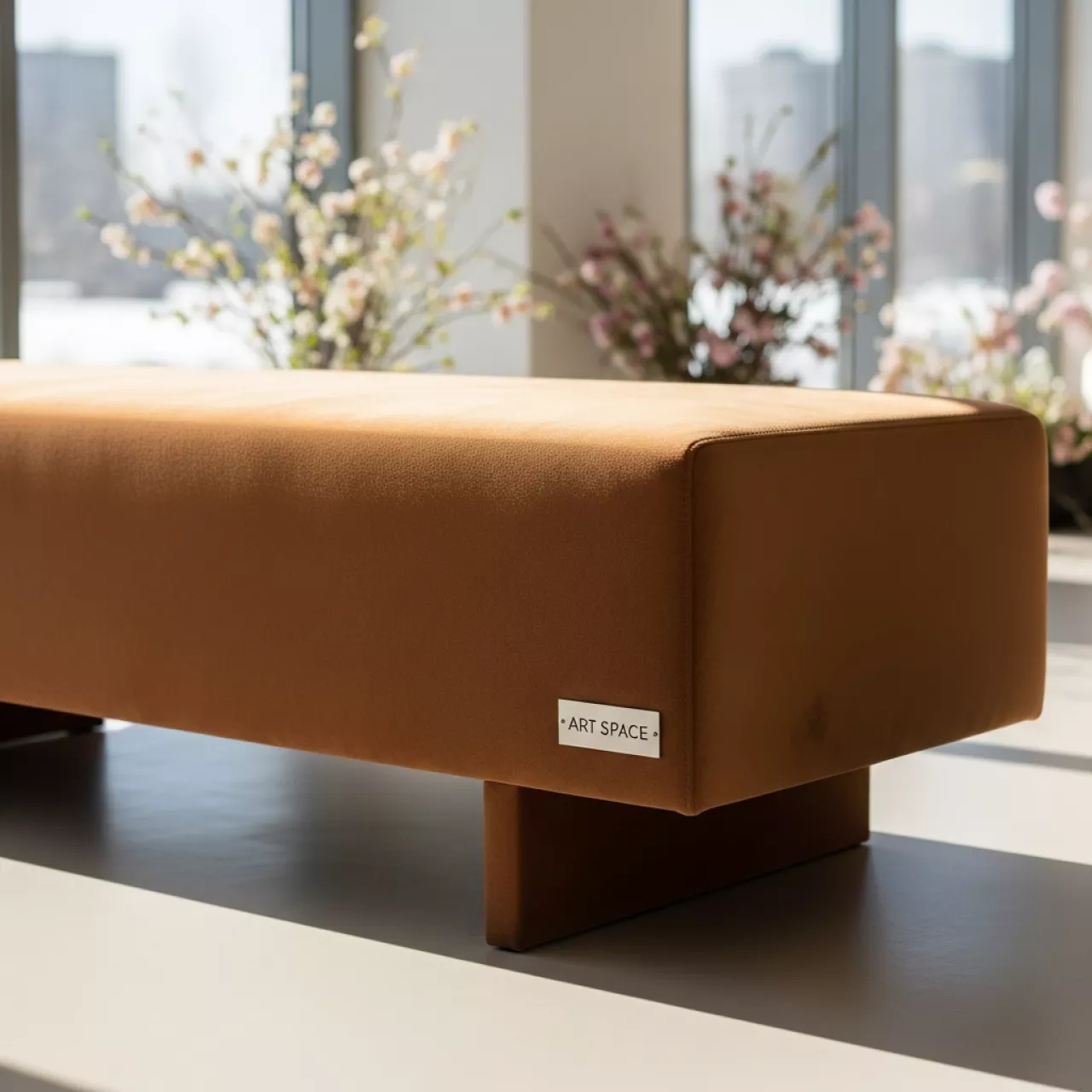 Аренда Банкетка Каминос какао в ресторане «D.O.M» — ART SPACE