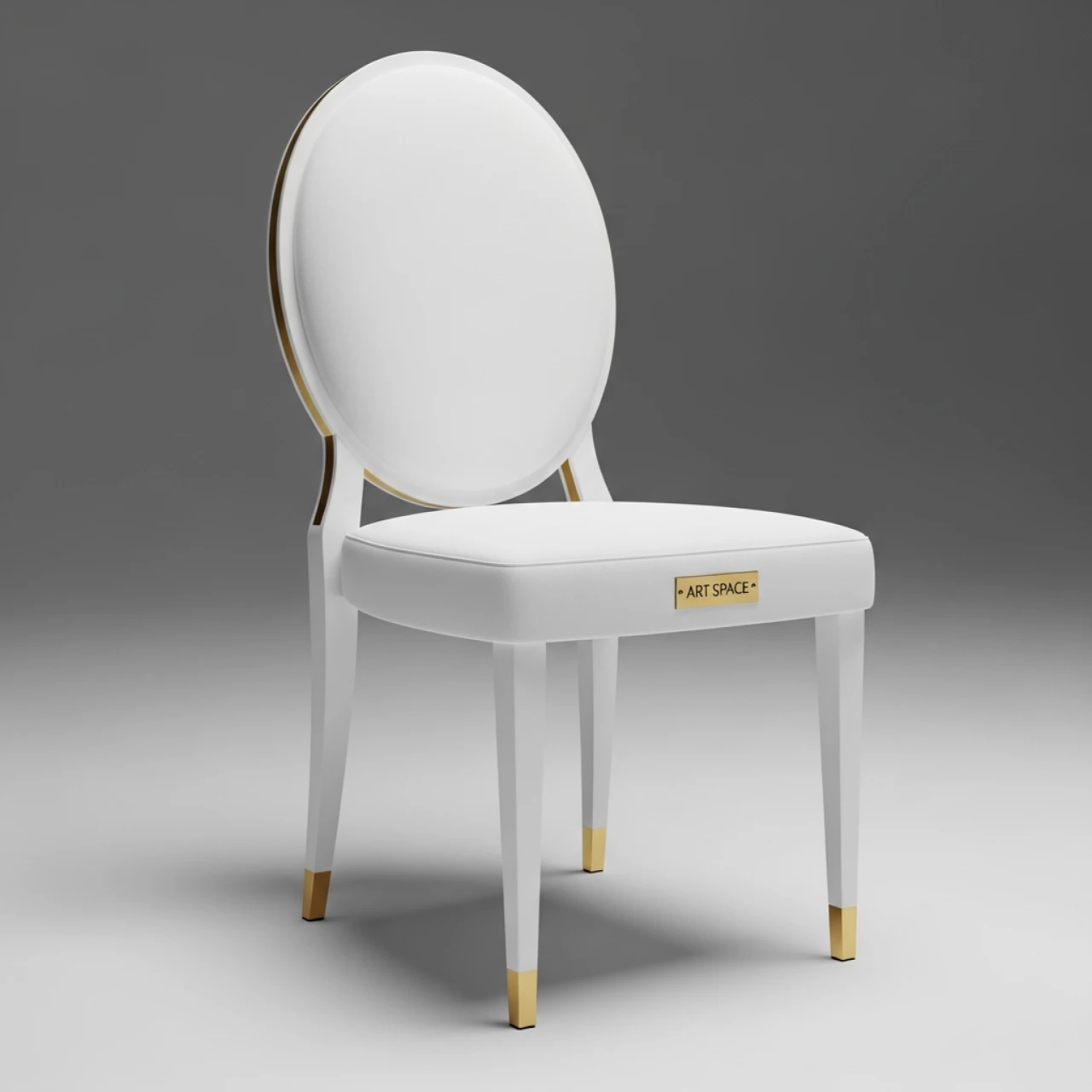 Аренда Банкетки Gold White белая в комплексе «Дагомыс» — ART SPACE