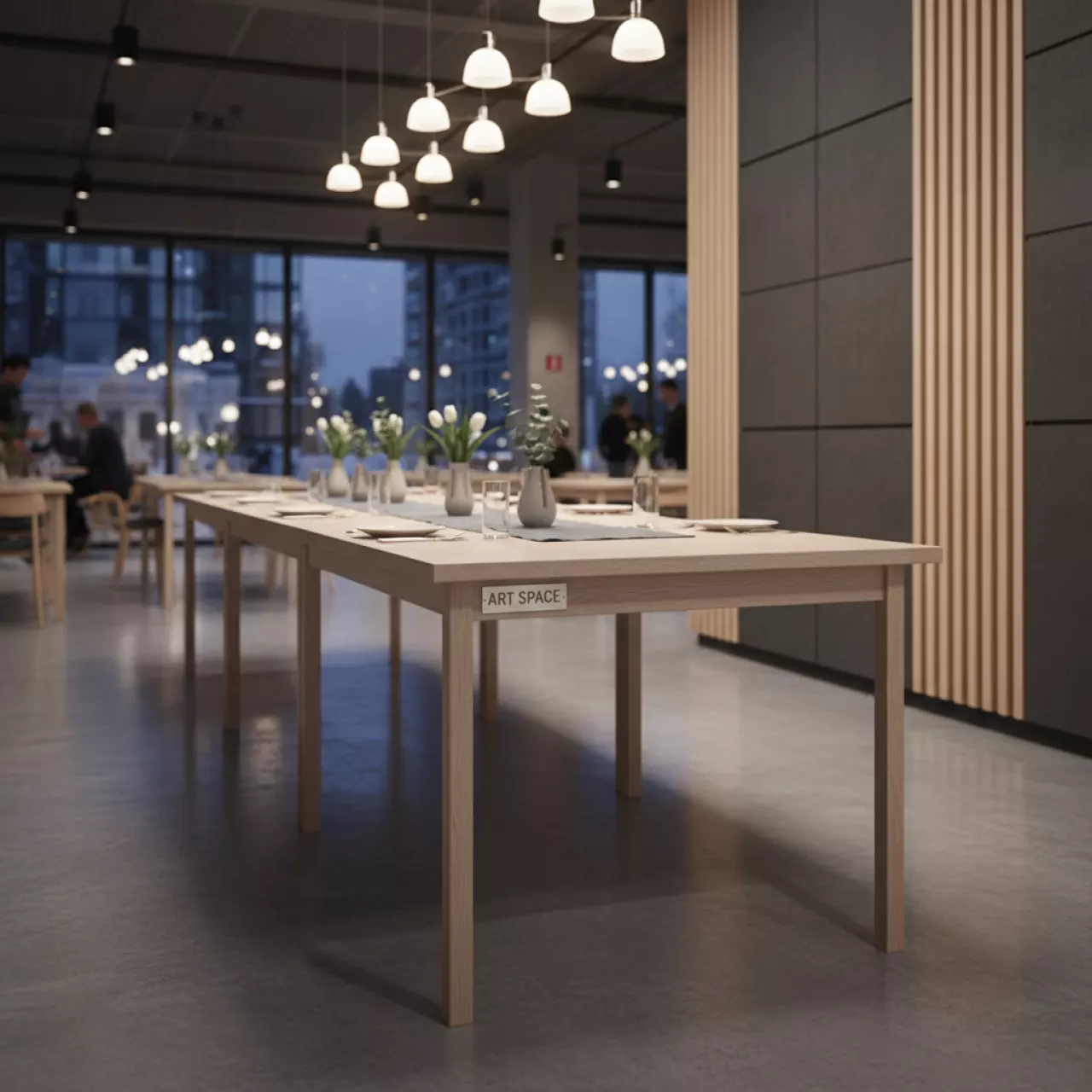 Аренда Банкетные столы 180 см в ресторане «Brunello» — ART SPACE