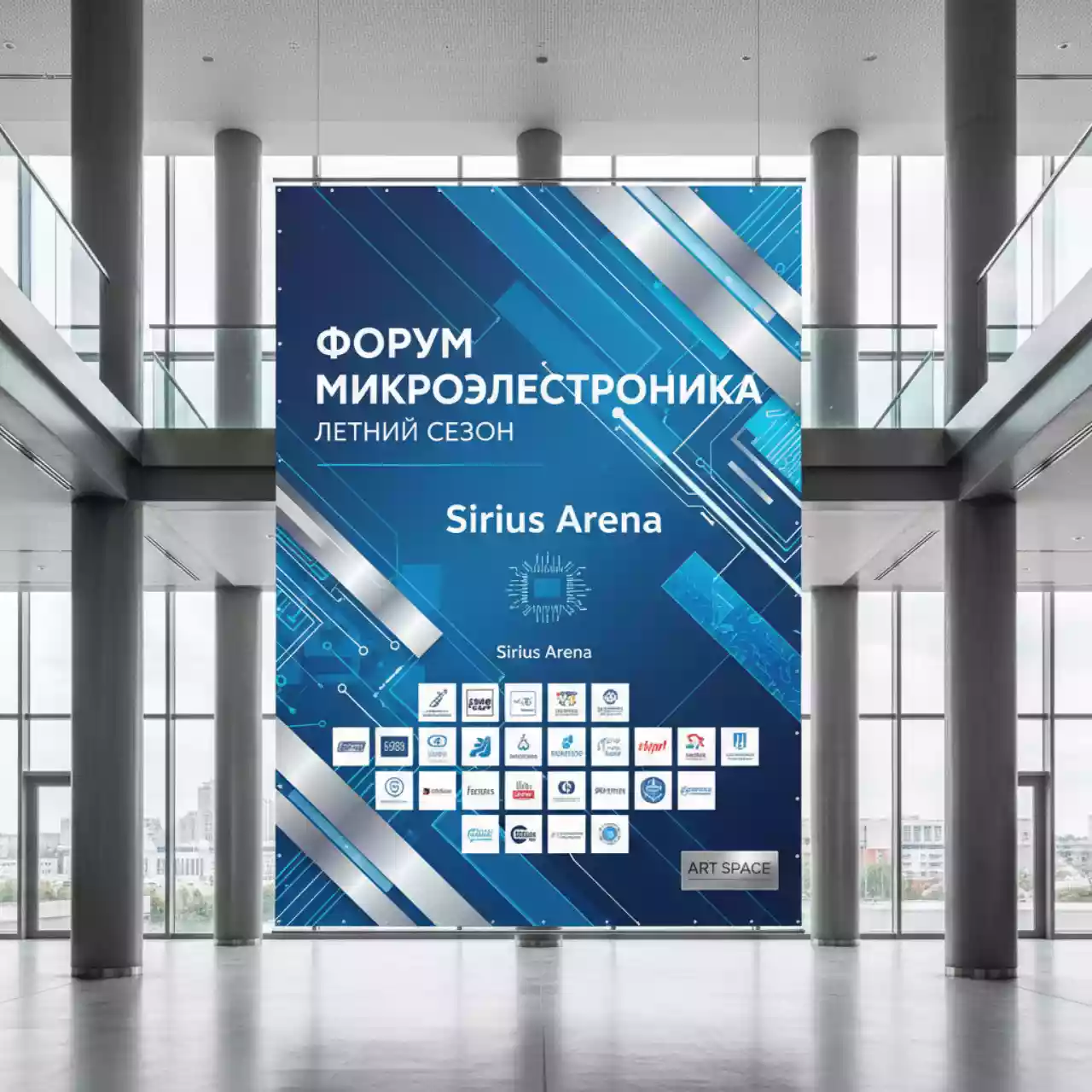 Аренда Баннер 2х3 м в Сириус Арене — ART SPACE