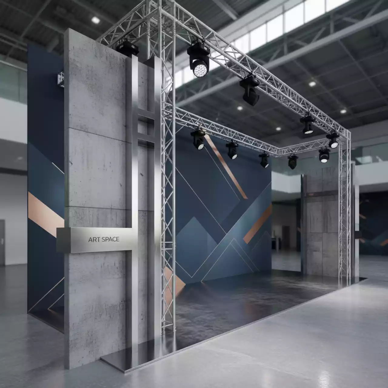 Аренда Баннер для фотозоны в Ледовом дворце «Айсберг» — ART SPACE