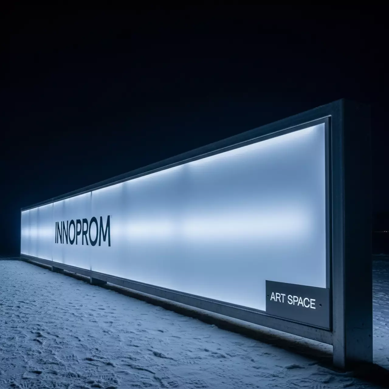 Аренда Баннер ламинированный транслюцентный Backlit Vikuflex 510 гр 50х1.6 м мат 500Dx500D 18x12 на пляже «Мандарин» — ART SPACE